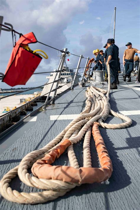 DVIDS - Images - The USS Ralph Johnson (DDG 114) pulls into Guam ...