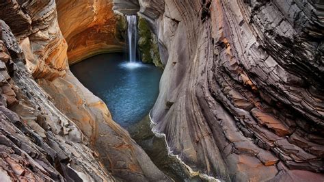 nature, Waterfall, Landscape, Cave Wallpapers HD / Desktop and Mobile Backgrounds