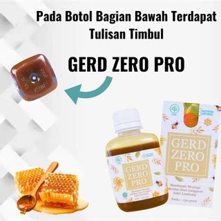 Jual Madu Herbal Gerd Zero Pro Diformulasikan Untuk Sakit Asam Lambung