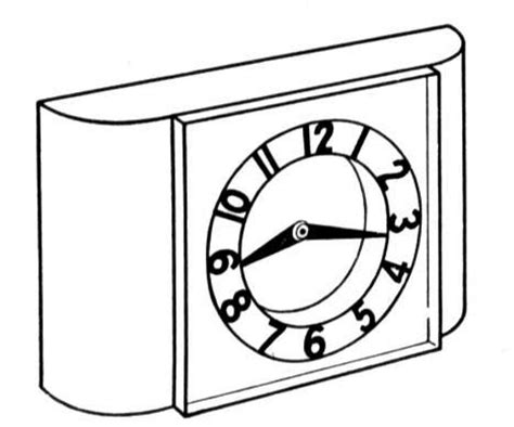 Grandfather Clock Coloring Page At GetColorings Free Printable