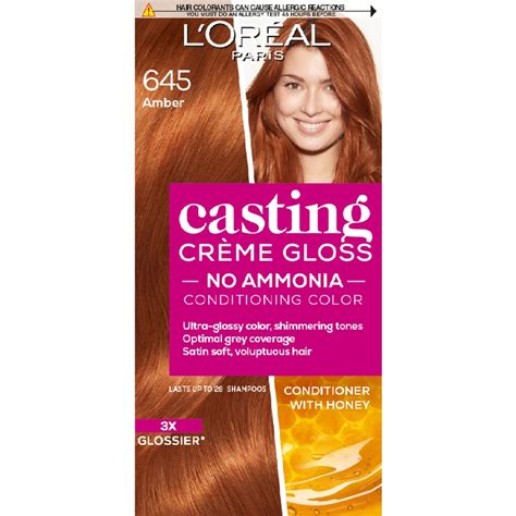 L Oreal Paris Casting Creme Gloss 645 Amber BIG W