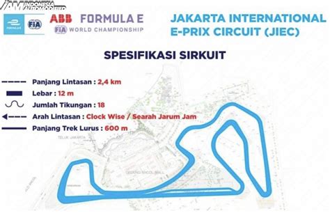 Formula E Resmi Digelar Di Sirkuit Ancol Pada Juni Mendatang