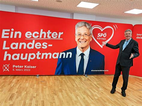 Sp K Rnten Plakatiert Echten Landeshauptmann Vienna At