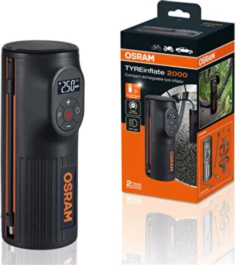 Amazon Fr OSRAM TYREinflate 4000 Gonfleur De Pneu Sans Fil