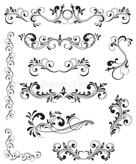 Ornate pattern. Ornate elements for the decor, Illustration , #SPONSORED, #pattern, #Ornate, # ...