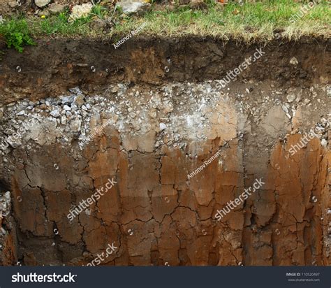 image underground soil layers stock photo  shutterstock