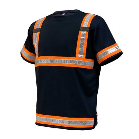 Kasa Style Reflective Safety Work Shirts For Men High Visibility