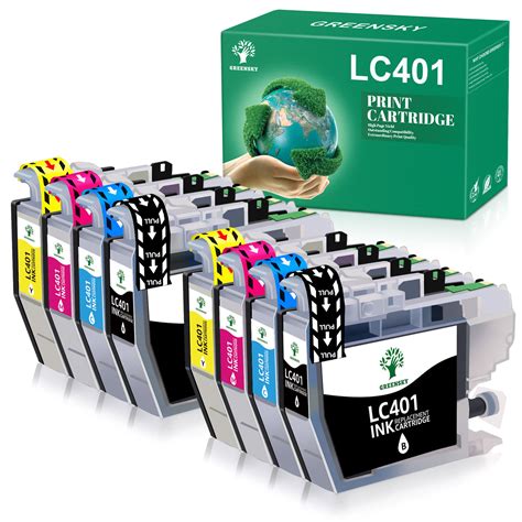 Lc401 Ink Cartridge Replacement For Brother Lc401 Mfc J1010dw Mfc