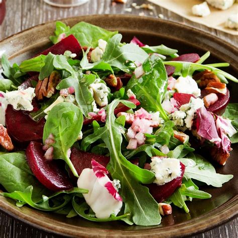 Roasted Beet Salad With Blue Cheese