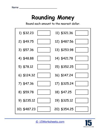 Free Rounding To The Nearest Cent Worksheet Download Free Rounding To The Nearest Cent