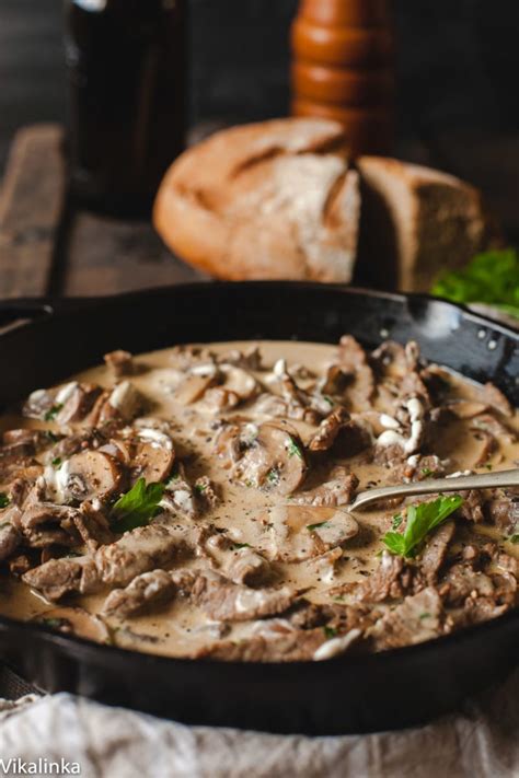 Steps To Make Beef Stroganoff Russian Style