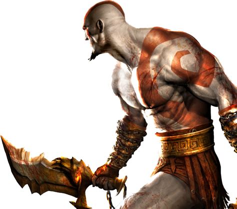 Download Kratos Godof War Fierce Stance