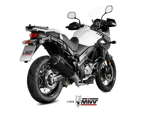 Scarico Suzuki V Strom Mivv Speed Edge Inox Nero S Lrb Mivv