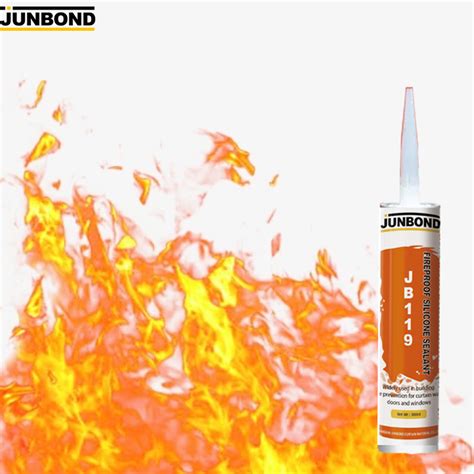 Junbond Factory Neutral Cure Adhesive Heat Resistant Silicone Fireproof