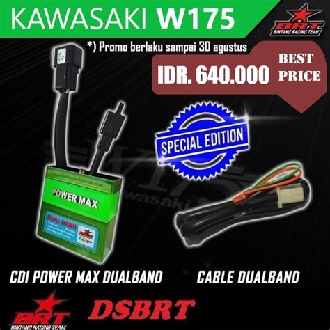 Jual Cdi Brt Hijau Dualband Kawasaki W Limited Edition Shopee