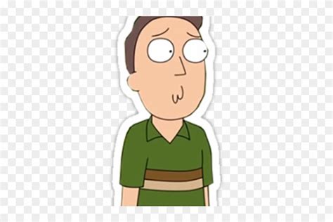 Rick And Morty Clipart Jerry - Jerry Rick And Morty Png, Transparent ...