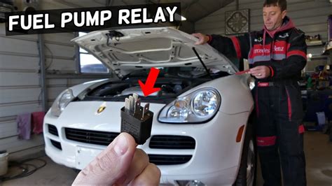 Porsche Cayenne Fuel Pump Relay Location Replacement Cayenne No Start No Fuel Youtube