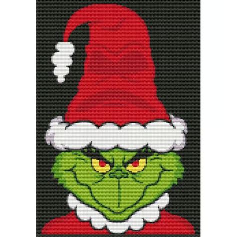 Christmas Cross Stitch Chart Grinch Cross Stitch Pattern Inspire