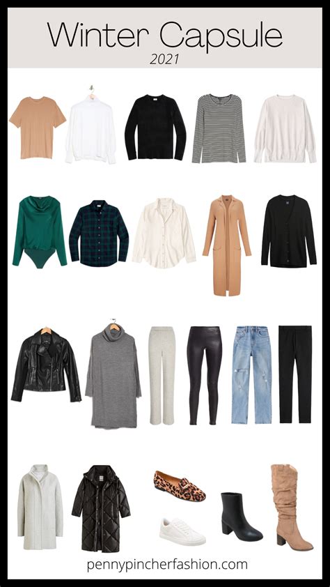 Winter Capsule Wardrobe Penny Pincher Fashion Blog