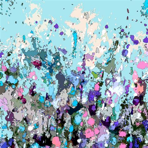 Floral Canvas Print Floral Giclee Print Meadow Canvas Wall - Etsy