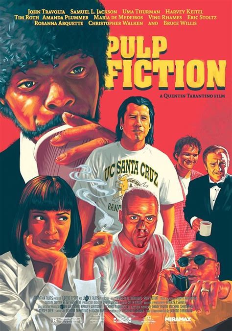 Pulp Fiction by Paul Gates - Home of the Alternative Movie Poster -AMP ...