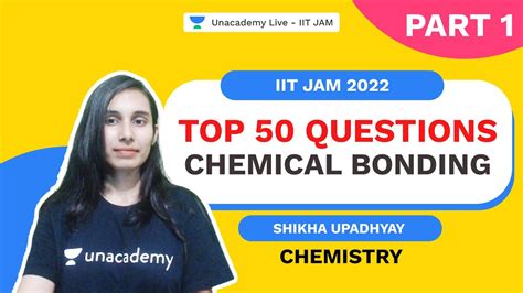 Iit Jam Top Questions Part Chemical Bonding Chemistry