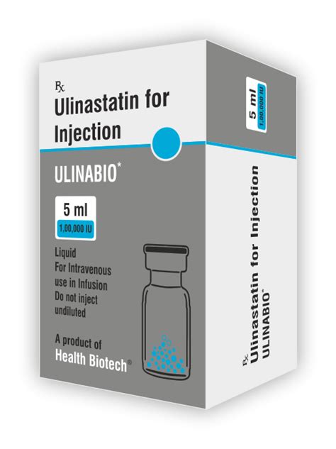 Ulinastatin Injection At Best Price In Chandigarh By Health Biotech