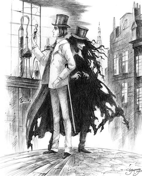 Jekyll and Hyde illustration by DMarsela on DeviantArt