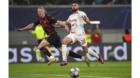 Uefa Champions League Rb Leipzig Vs Manchester City Round Of