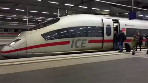 Ausfahrt Ice Nach K Ln In Berlin Hbf Youtube