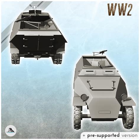 Sd.Kfz. 251-1 german armored personnel carrier (8) - Wargaming3D