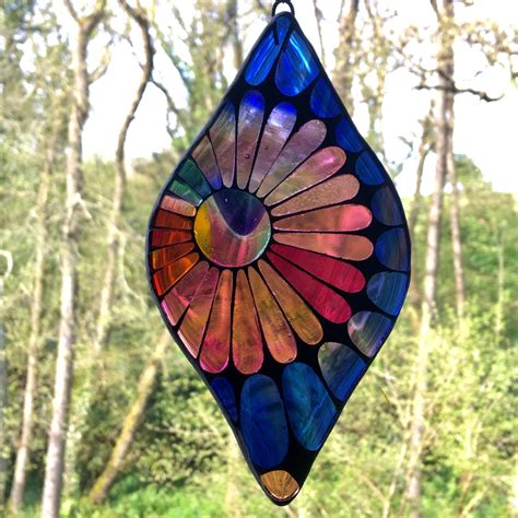 Stained Glass Mosaic Droplet Ref 115 Siobhan Allen