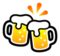 Meaning Clinking Beer Mugs Beers Emoji EmojiAll