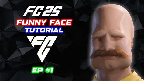 eafc  funny face tutorial pro clubs career mode ep   human