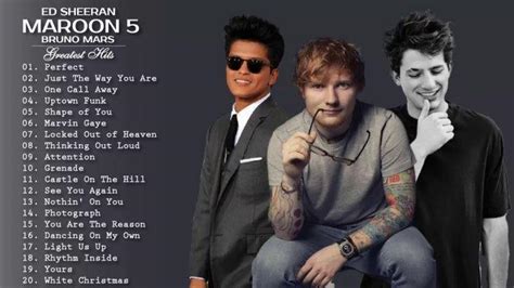 Download Lagu Pop Barat Terbaru 2019 : Gudang Lagu MP3 Bruno Mars - Ed Sheeran & Maroon 5 ...