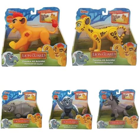 Pack X Figuras La Guardia Del Le N Kion Articuladas Lion