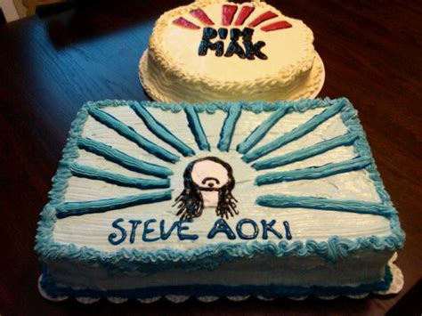 Gleeza: I Made Cakes for Steve Aoki