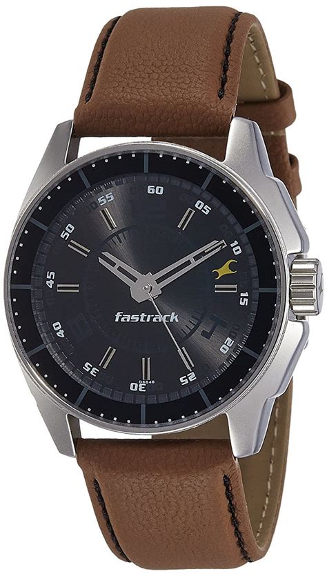 Buy Black Magic Analog Black Dial Men S Watch Nk Sl Fastrack