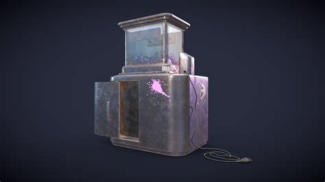 Cyberpunk Asset Pack Terrarium D Model By Marie Infantino