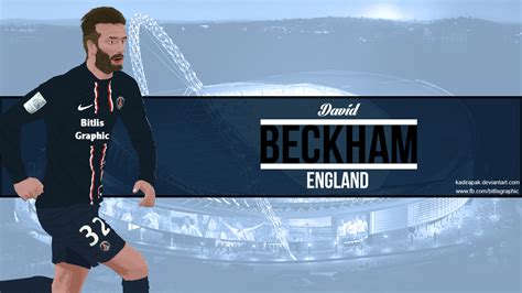 David Beckham Vectorwallpaper By Kadirapak On Deviantart