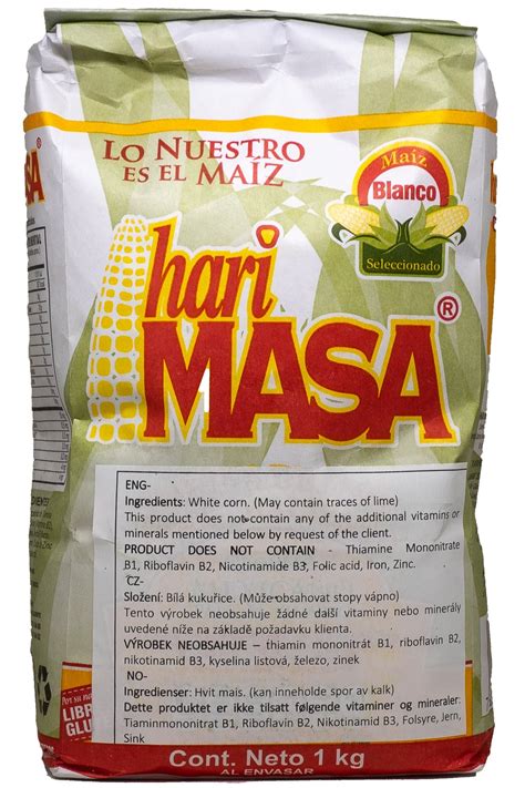 Kukuřičná Mouka Harimasa 1kg Mexicanfood Cz