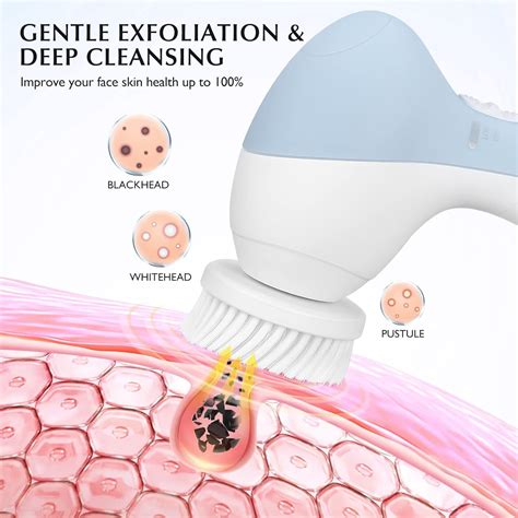 Get Glowing Skin with the COSLUS 7in1 JBK-D Facial Cleansing Brush