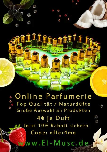 Musc Coco Ml Parfum Duft El Nabil Misk El Musc Parf M L F R Mann