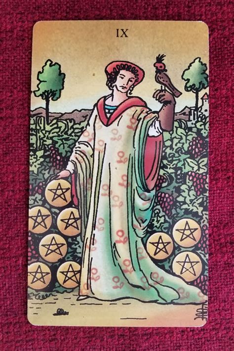 tarot card   day   pentacles