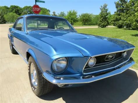 1968 Ford Mustang Gt 390 Big Block S Code 4 Speed For Sale Ford Mustang Gt 390 1968 For Sale