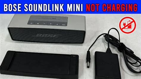 Bose Soundlink Mini 1 Not Charging Step By Step Guide Youtube