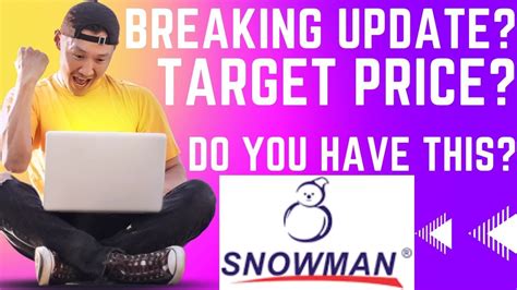 Snowman Logistics Share Breaking Update Target Full Stock Analysis