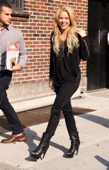 Steal Their Style Shakira In Black Ysl Boots