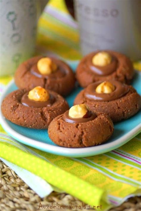 Biscuits fondants au Nutella Nutellotti Aux délices du palais