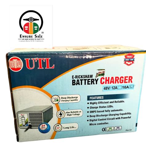 Utl 48v15amp E Rickshaw Battery Charger For Electric Vehicle Maintenance Free At Rs 3900 In